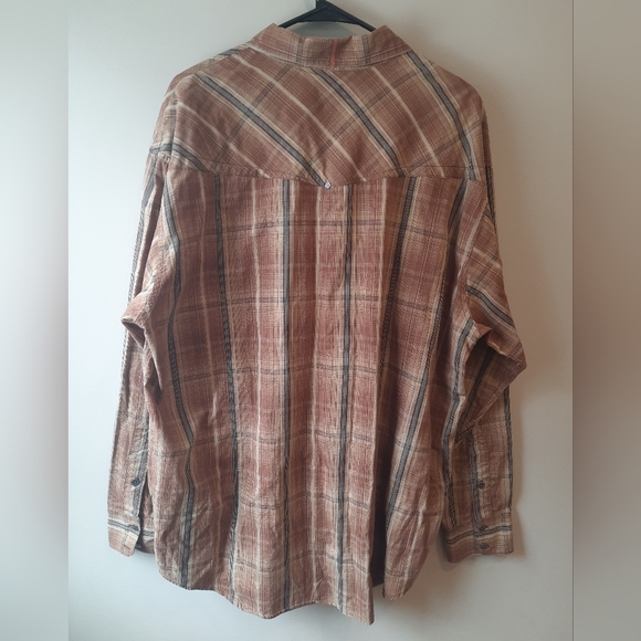 Columbia Mens button up Long sleeve casual/ dress plaid shirt XL - Picture 2 of 5